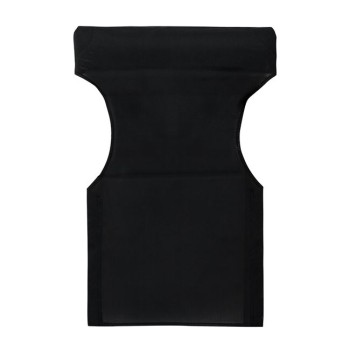 Pillow black color 2x1 for director's armchair FK5272.05 46.5χ53χ80