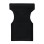 Pillow black color 2x1 for director's armchair FK5272.05 46.5χ53χ80