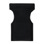 Pillow black color 2x1 for director's armchair FK5272.05 46.5χ53χ80