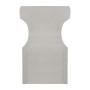 Pillow cream color 2x1 for director's armchair FK5272.60 46.5χ53χ80