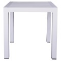 Aluminum Coffee Table QIANA FK5402.01 WHITE 45x45x45,5Ηcm Aluminum Coffee Table QIANA FK5402.01 WHITE 45x45x45,5Ηcm