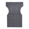 Pillow grey color 2x1 for director's armchair FK5272.10 46.5χ53χ80