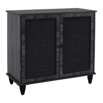 Shoe Cabinet wooden FK2266.01 Grey Color 76.5x30x68.5