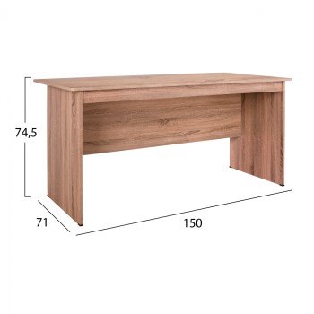 Office melamine 150x71x74.5 FK2284.02 in sonama color