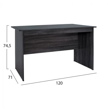 Office melamine 120x71x74.5 FK2285.01 grey color