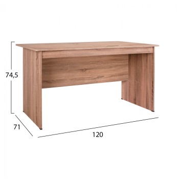 Office melamine 120x71x74.5 FK2285 sonama color