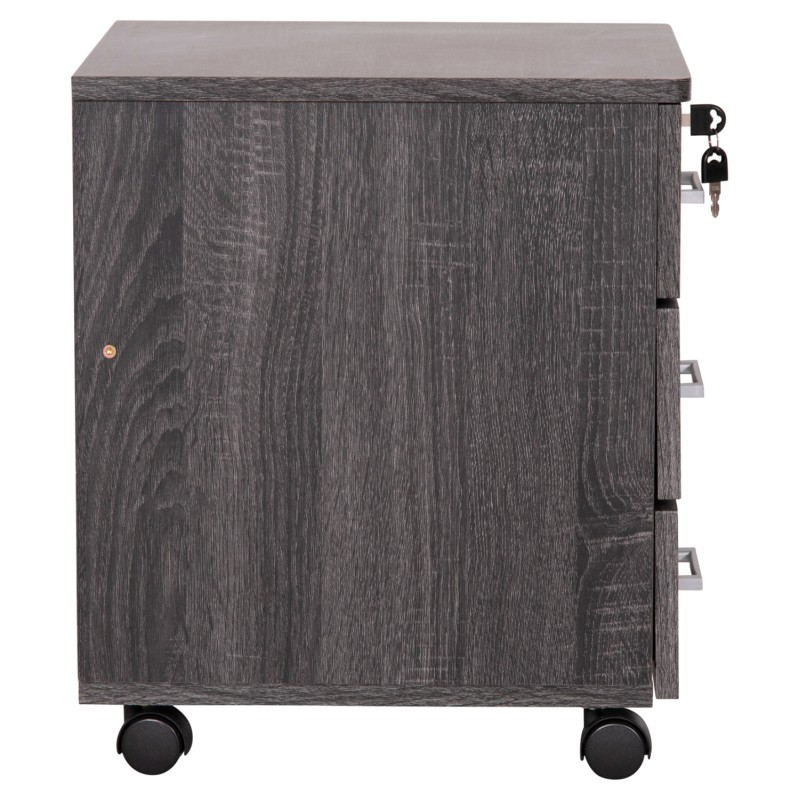 OFFICE DRAWER HAYDEN FK2282.01 MELAMINE IN GREY COLOR 39.5x40x46.5Hcm. OFFICE DRAWER HAYDEN FK2282.01 MELAMINE IN GREY COLOR 39.5x40x46.5Hcm.