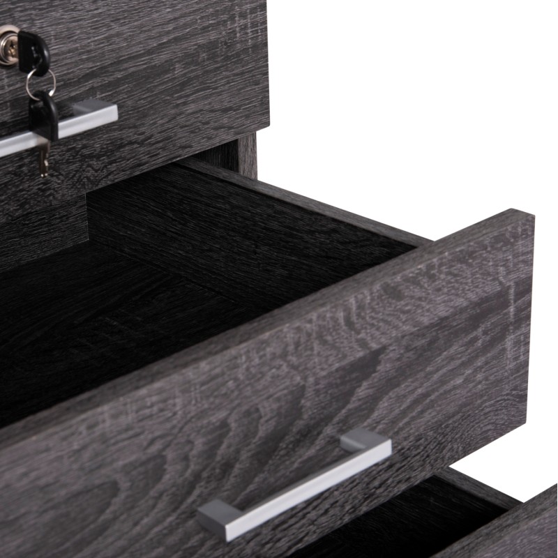 OFFICE DRAWER HAYDEN FK2282.01 MELAMINE IN GREY COLOR 39.5x40x46.5Hcm. OFFICE DRAWER HAYDEN FK2282.01 MELAMINE IN GREY COLOR 39.5x40x46.5Hcm.