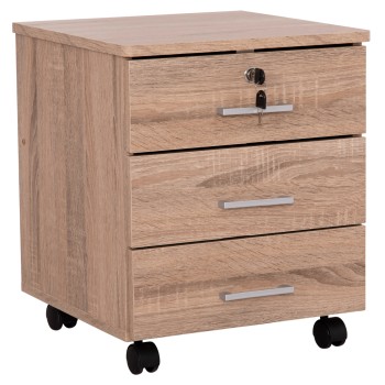 OFFICE DRAWER HAYDEN FK2282.02 MELAMINE IN SONAMA COLOR 39.5x40x46.5Hcm.