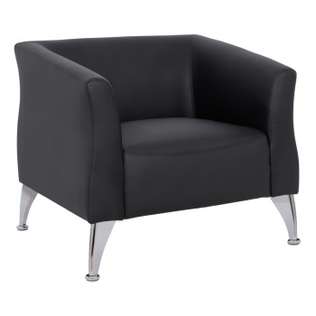 Armchair Kiana FK3122.11 Black PU 80x75x71cm