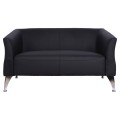 Sofa 2 seater Kiana FK3122.21 Black PU 130x75x71 cm Sofa 2 seater Kiana FK3122.21 Black PU 130x75x71 cm