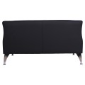 Sofa 2 seater Kiana FK3122.21 Black PU 130x75x71 cm Sofa 2 seater Kiana FK3122.21 Black PU 130x75x71 cm