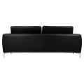 Sofa 3 seater Kenzie FK3121.31 with Black PU 190x81x81 cm Sofa 3 seater Kenzie FK3121.31 with Black PU 190x81x81 cm