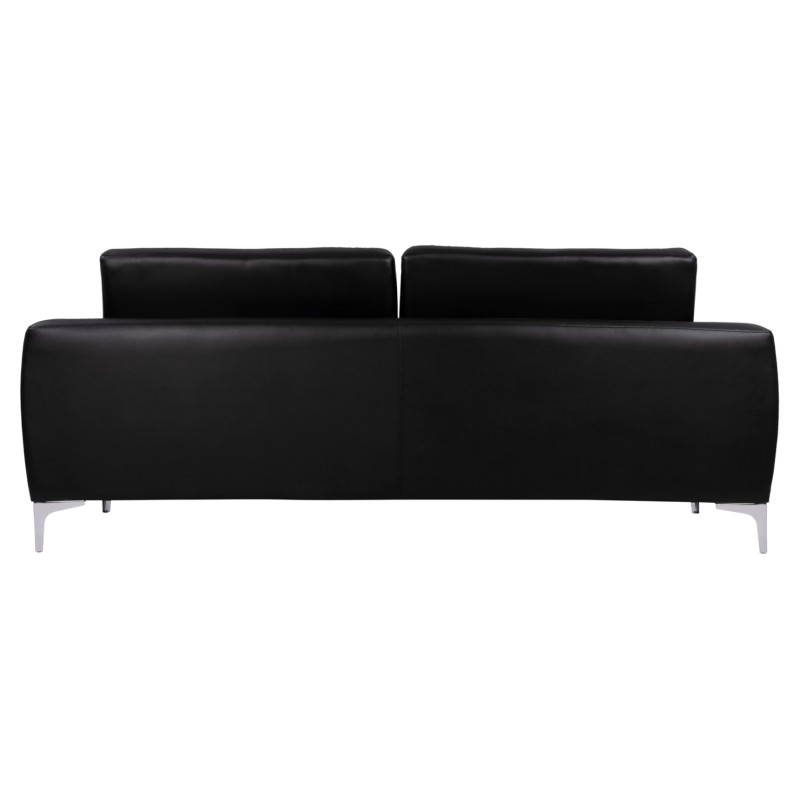 Sofa 3 seater Kenzie FK3121.31 with Black PU 190x81x81 cm Sofa 3 seater Kenzie FK3121.31 with Black PU 190x81x81 cm
