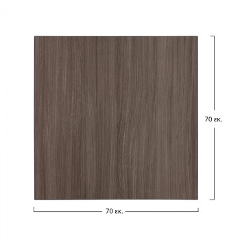 TABLE TOP MADE OF MDF 70X70 cm. FK8438.01 CARBON BLACK TABLE TOP MADE OF MDF 70X70 cm. FK8438.01 CARBON BLACK