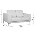 Set sofa 3 pieces Kenzie with White PU FK10329.01 Set sofa 3 pieces Kenzie with White PU FK10329.01