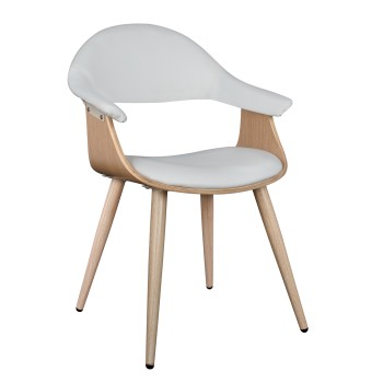 Conference armchair Superior Pro FK1111.02 sonama/white color