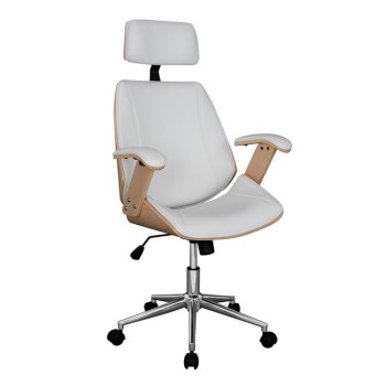 Manager's Office chair Superior Pro FK1109.02 Sonama-White 63x67x123 cm