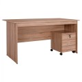 Office set 2pieces Office & Cabinet Sonama color FK10337.02 Office set 2pieces Office & Cabinet Sonama color FK10337.02