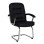 Conference chair FK1114 Black PU with chromed base 61.5x62x98 cm.