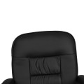 Conference chair FK1114 Black PU with chromed base 61.5x62x98 cm. Conference chair FK1114 Black PU with chromed base 61.5x62x98 cm.