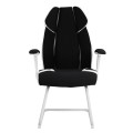 Conferenece office chair FK1102.02 in black and white color 66,5x63x108cm Conferenece office chair FK1102.02 in black and white color 66,5x63x108cm