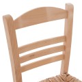 Traditional chair with straw unpainted FK10369.02 Traditional chair with straw unpainted FK10369.02