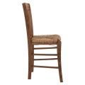 Traditional chair walnut with straw FK10376.01 Traditional chair walnut with straw FK10376.01