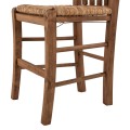 Traditional chair walnut with straw FK10376.01 Traditional chair walnut with straw FK10376.01