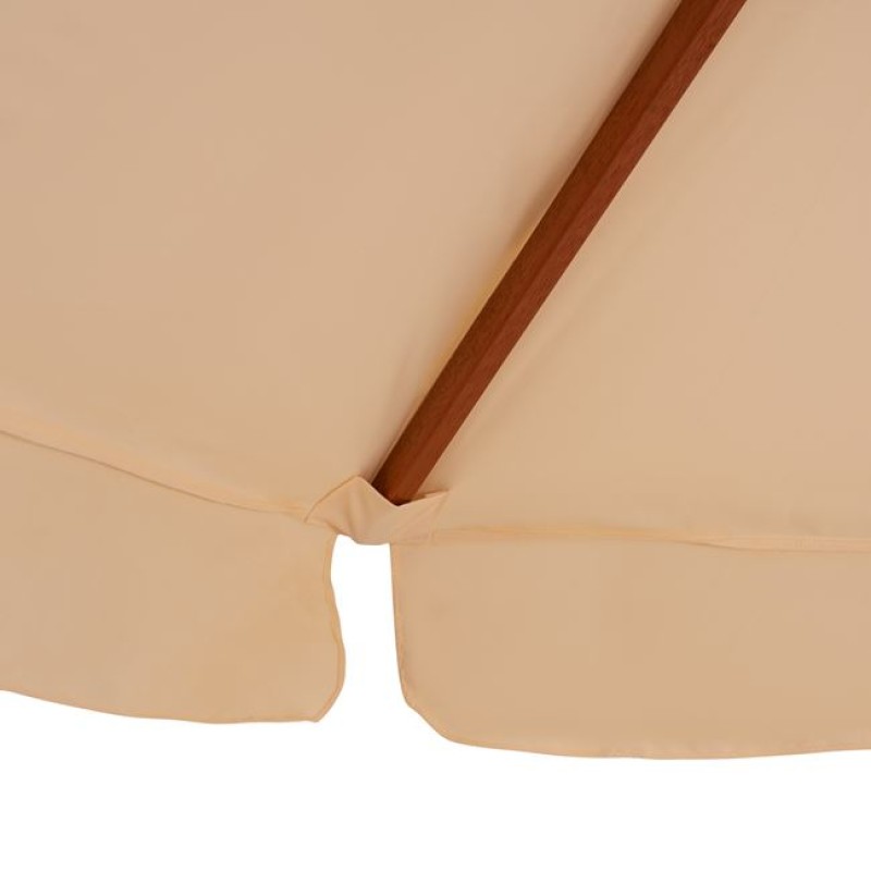 Professional umbrella 3m with wooden frame FK6020 Beige Professional umbrella 3m with wooden frame FK6020 Beige
