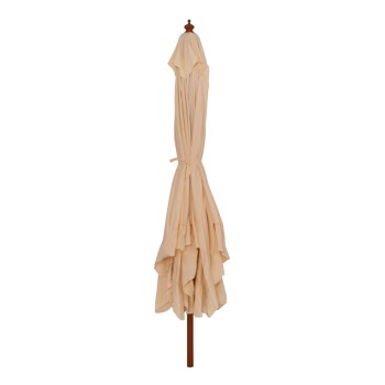 Professional umbrella 3x3m with wooden frame FK6022 Beige Professional umbrella 3x3m with wooden frame FK6022 Beige