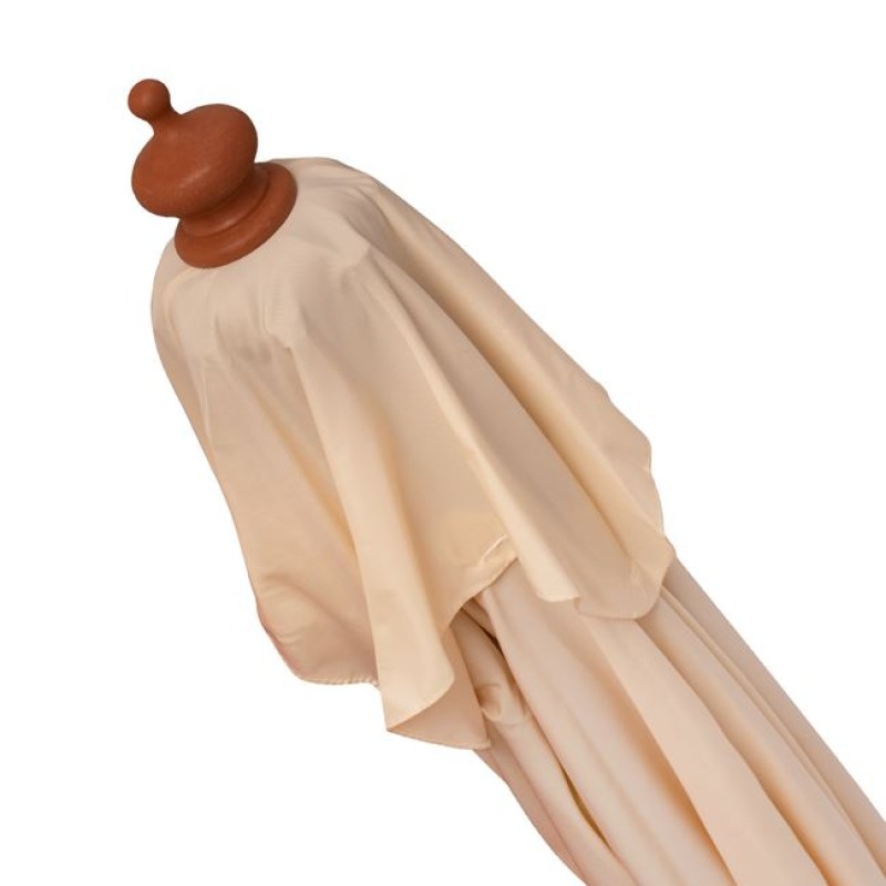 Professional umbrella 4x4m with wooden frame FK6023 Beige Professional umbrella 4x4m with wooden frame FK6023 Beige