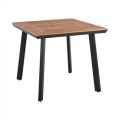 ALUMINUM DINING TABLE SQUARE TABER FK5563.02 DARK GREY WITH POLYWOOD TOP 80x80x73Hcm. ALUMINUM DINING TABLE SQUARE TABER FK5563.02 DARK GREY WITH POLYWOOD TOP 80x80x73Hcm.
