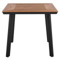 ALUMINUM DINING TABLE SQUARE TABER FK5563.02 DARK GREY WITH POLYWOOD TOP 80x80x73Hcm. ALUMINUM DINING TABLE SQUARE TABER FK5563.02 DARK GREY WITH POLYWOOD TOP 80x80x73Hcm.