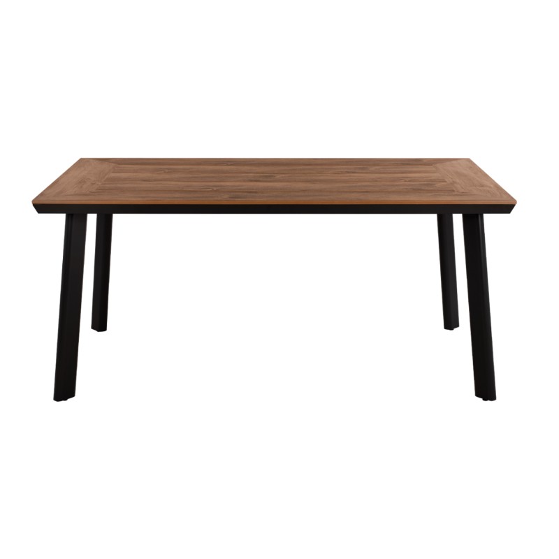 Aluminum table with Polywood FK5132.12 Grey 160x92x72