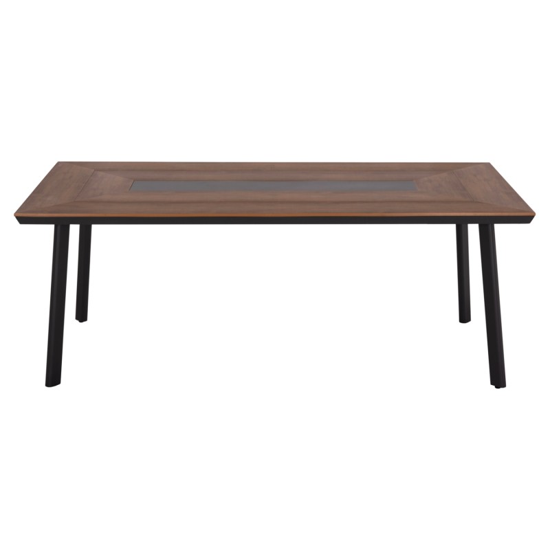 Aluminum Table with polywood 200x100 Grey FK5131.12