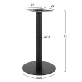 Base Metallic Black matte '40x72cm FK437 Base Metallic Black matte '40x72cm FK437