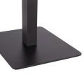 Base metallic Black Matte 40x40x72 FK414.11 Base metallic Black Matte 40x40x72 FK414.11