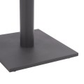 Base metallic Grey 40x40x72 with adjusters FK421.20