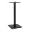 Bar Base Metall Black matte color 45x45x108cm with adjuster FK439