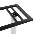 Base Metallic Double White Matte 80x40x72 with adjusters FK435.12