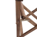 Director's frame Armchair Limnos Walnut impregnated Limnos FK5574.01 57x54x88,5Η cm Director's frame Armchair Limnos Walnut impregnated Limnos FK5574.01 57x54x88,5Η cm