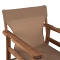 Director's chair Limnos Walnut with textline mocha FK10368.04 Director's chair Limnos Walnut with textline mocha FK10368.04