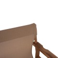 Director's chair Limnos Walnut with textline mocha FK10368.04 Director's chair Limnos Walnut with textline mocha FK10368.04
