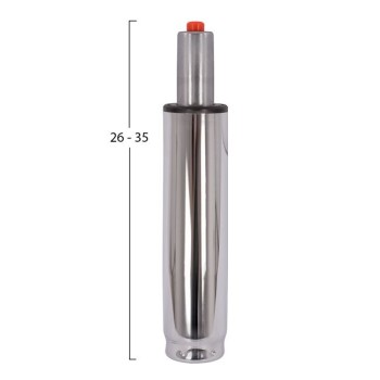 FK1143X, replacement gas lift for office chair Class D, chrome