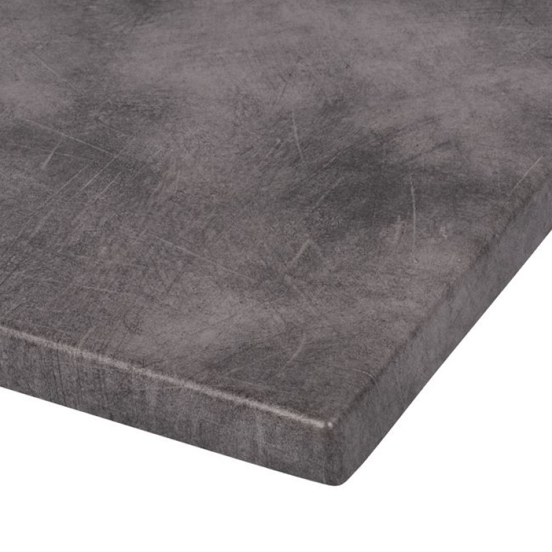 Table Desktop Werzalit 80x80 Cement 5648 FK5231.12 Table Desktop Werzalit 80x80 Cement 5648 FK5231.12