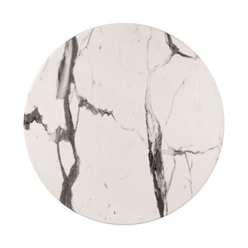 Table Desktop Werzalit '70cm Marble White-Grey 5657 FK5228.11