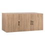 Loft of wardrobe 3 Doors Carly in Sonama Color 150x55x60 FK385.02