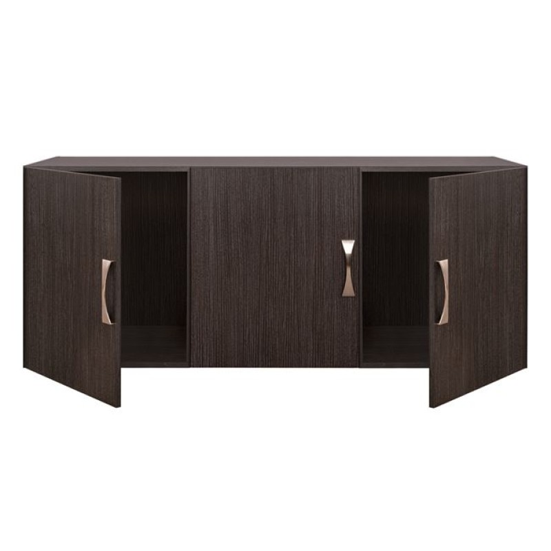 Loft of 3doors wardrobe Carly FK385.01 Zebrano color 150x55x60 Loft of 3doors wardrobe Carly FK385.01 Zebrano color 150x55x60