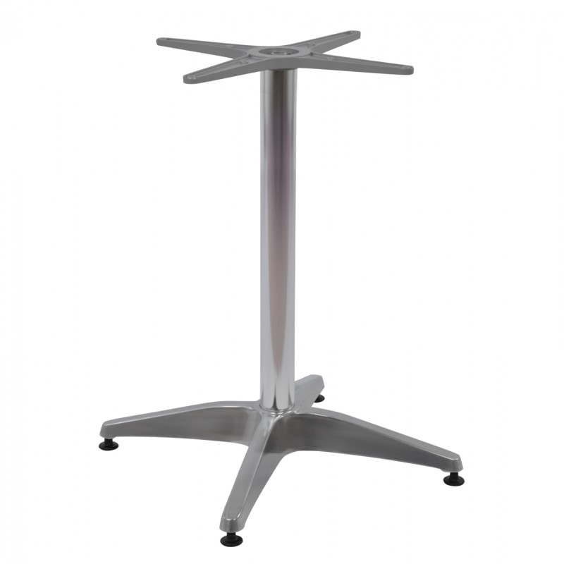 Aluminum Base 4legs 66x66x69cm with cross 45x45cm FK448.01 Chromed Aluminum Base 4legs 66x66x69cm with cross 45x45cm FK448.01 Chromed
